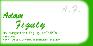 adam figuly business card